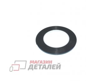 Скотч двусторонний черный вспененный для ТВ матриц 0,86 мм 4 мм 10 м