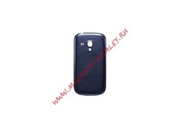 Задняя крышка аккумулятора для Samsung Galaxy S3 mini I8190 синяя