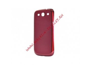 Задняя крышка аккумулятора для Samsung Galaxy S3 i9300 красная
