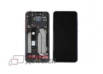 Дисплей (экран) в сборе с тачскрином для Xiaomi Mi 9 SE черный с рамкой (Premium LCD)