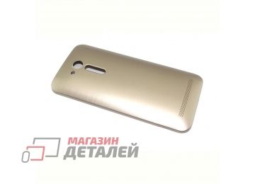 Задняя часть корпуса для Asus ZenFone Go ZB452KG-6G золотистая (с разбора)
