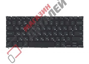 Клавиатура для ноутбука Dell Inspiron 11 3000 черная без рамки