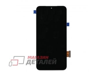 Дисплей (экран) в сборе с тачскрином для Samsung Galaxy S24 5G S921B ServicePack GH82-33286A черный (Premium LCD)