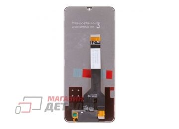 Дисплей (экран) в сборе с тачскрином для Xiaomi Redmi A5, Poco C71 черный (Premium LCD)