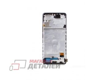 Дисплей (экран) в сборе с тачскрином для Xiaomi Redmi Note 10 Pro 4G (M2101K6G) черный с рамкой (Incell)