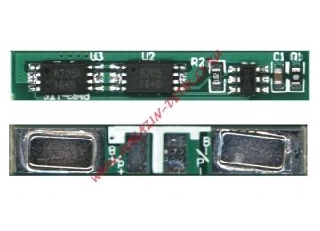 Контроллер заряда-разряда (PCM) для Li-Pol, Li-Ion батареи 3,7В 28x4mm 2pin 265-sxt-2845 JWT
