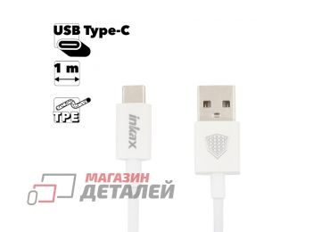 Кабель USB inkax CK-31 Original Data Cable Type-C 1м TPE (белый)