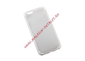 Bumper HOCO Steel Series Double Color PC + TPU Case для Apple iPhone 6, 6s белый