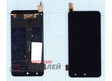 Дисплей (экран) в сборе с тачскрином для Micromax Canvas Xpress 2 E313 черный