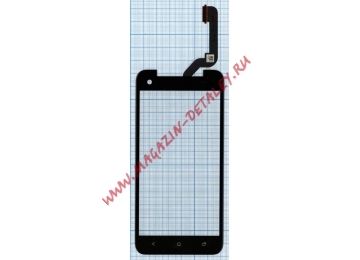 Сенсорное стекло (тачскрин) для HTC Butterfly X920D черный