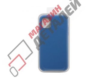 Силиконовый чехол для iPhone 11 "Silicone Case" (синий) 3