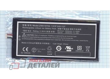 Аккумулятор ZAW1975Q для планшета Acer Iconia Tab 7 A1-713, A1-713HD 3.8V 3400mAh