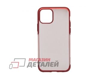 Защитная крышка для iPhone 11 Pro Baseus Shining Case красная рамка