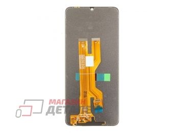 Дисплей (экран) в сборе с тачскрином для Vivo Y04s черный (Premium LCD)