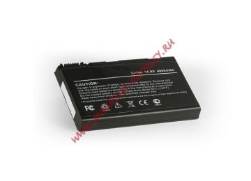 Аккумулятор TopON TOP-50L8H (совместимый с BT.00803.005, BT.00803.015) для ноутбука Acer Aspire 3690 14.8V 4800mAh черный