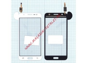 Сенсорное стекло (тачскрин) для Samsung Galaxy J5/J500f белое