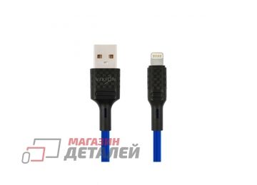 Кабель USB VIXION (K27i) для iPhone Lightning 8 pin 1м (синий)