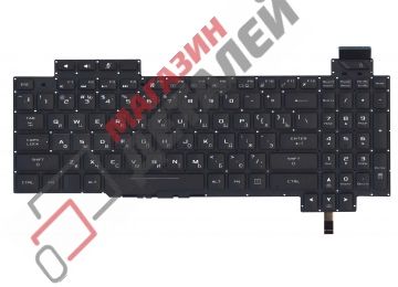 Клавиатура для ноутбука Asus ROG Strix GL503 GL503V GL503VD черная c белой подсветкой