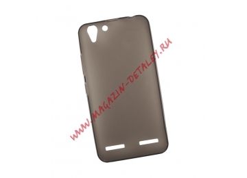 Силиконовый чехол для Lenovo K5 TPU Case, прозрачный, черный