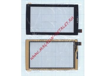 Сенсорное стекло (тачскрин) для Micromax Canvas Tab P480 черное