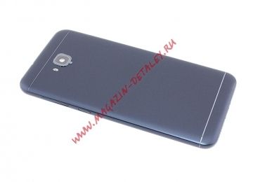 Задняя крышка аккумулятора для Asus ZenFone 4 Selfie ZD553KL темно-синяя