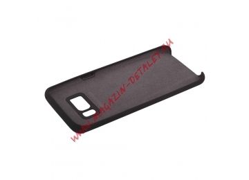 Силиконовый чехол для Samsung Galaxy S8 Silicon Cover черный, коробка