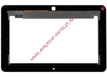 Дисплей (экран) в сборе с тачскрином LP101WH4(SL)(A6) (модуль) для Dell Latitude 10 черный