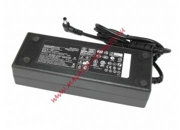 Блок питания (сетевой адаптер) для ноутбуков HP 19.5V 6.5A 125W 5.5x2.5 мм черный, без сетевого кабеля Premium