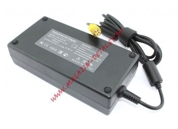 Блок питания (сетевой адаптер) OEM для ноутбуков MSI 19.5V 11.8A  230W 4 пин male черная, с сетевым кабелем