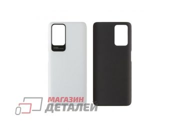 Задняя крышка аккумулятора для Xiaomi Redmi 10 (белая)