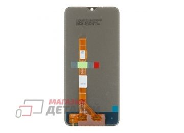 Дисплей (экран) в сборе с тачскрином для Vivo Y19 (1915) черный (Premium LCD)