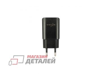 Блок питания (сетевой адаптер) VIXION L2 2xUSB, 1.2A (черный)