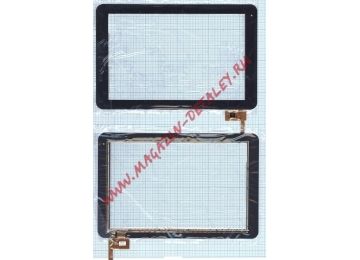 Сенсорное стекло (тачскрин) RS10F207 черный