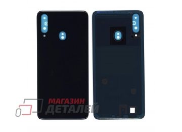 Задняя крышка аккумулятора для Samsung A207F Galaxy A20S (2019) черная