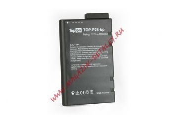 Аккумулятор TopON TOP-P28 (совместимый с SSB-P28LS6) для ноутбука Samsung P26 10.8V 6600mAh черный