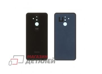 Задняя крышка аккумулятора для Huawei Mate 20 Lite (черный) со стеклом камеры