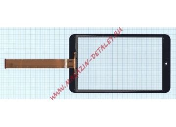 Сенсорное стекло (тачскрин) для Asus MeMo Pad 8 ME181 черное