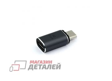 Переходник USB 4 Type C (f)-(m) прямой с магнитным разъёмом