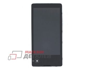Модуль (e-ink + тачскрин) для Yota YotaPhone 1 C9660 черный с рамкой