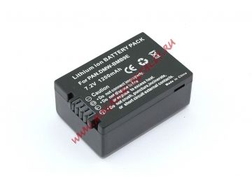Аккумуляторная батарея (аккумулятор) DMW-BMB9E для фотоаппарата Panasonic Lumix DMC-FZ72 DMC-FZ62 7.2V 1200mAh