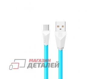 USB кабель REMAX Alien Series Cable RC-030m Micro USB (синий)
