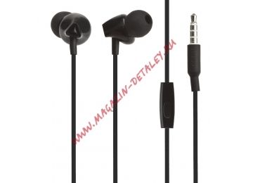 Гарнитура HOCO M60 Perfect Sound Universal Earphones With Mict (черная)