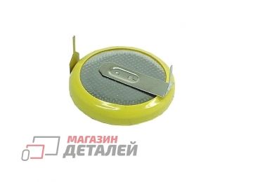 Батарейка биос (CMOS) CR2032 3V 210mAh 2 угловых контакта под пайку