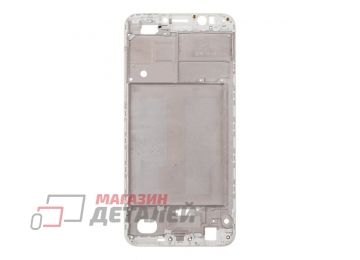 Рамка дисплея (средняя часть) для Huawei Honor 7c AUM L41 белая