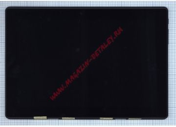 Дисплей (экран) в сборе с тачскрином для Lenovo ideapad Miix 310 черный с рамкой