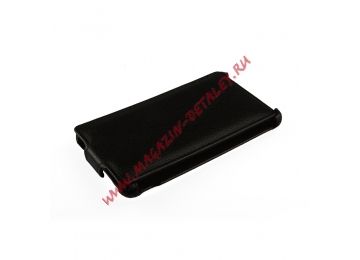 Чехол из эко – кожи LP для Sony Xperia ZL (L35H) раскладной, черный