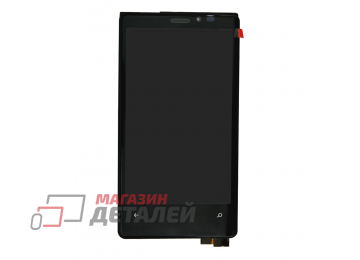 Дисплей (экран) в сборе с тачскрином для Nokia Lumia 920 черный