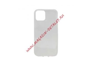 Силиконовый чехол для iPhone 12 Mini TPU прозрачный, европакет (LP)