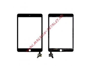 Сенсорное стекло (тачскрин) для Apple iPad Mini, Mini 2 Retina с контроллером черный