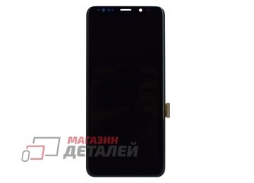 Дисплей (экран) в сборе с тачскрином для Samsung Galaxy S9+ (Plus) SM-G965F черный (Premium LCD)